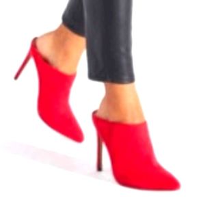 Shoedazzle slip-on high heel